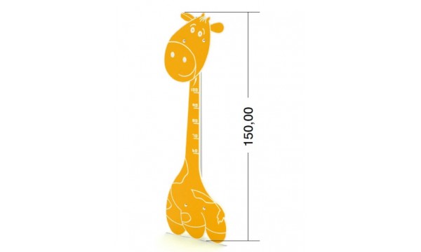 Zirafa - ūgio matuoklė 
